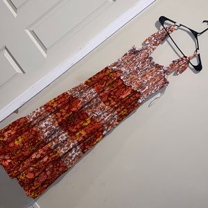 Abel the label floral long dress